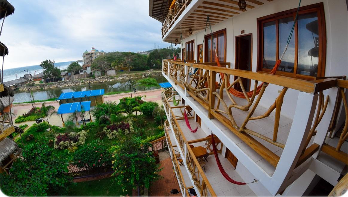 Hostal Pakaloro Montañita Buitenkant foto