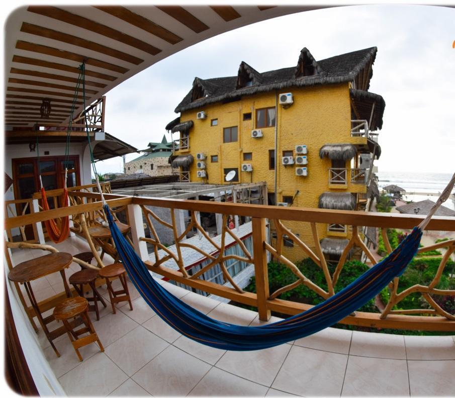 Hostal Pakaloro Montañita Buitenkant foto